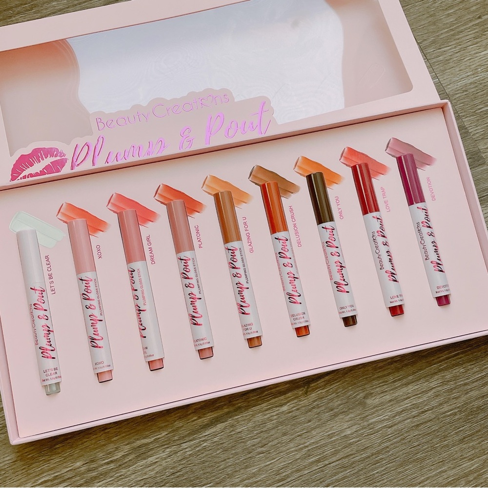 Beauty Creations Plump & Pout Gloss Collection
